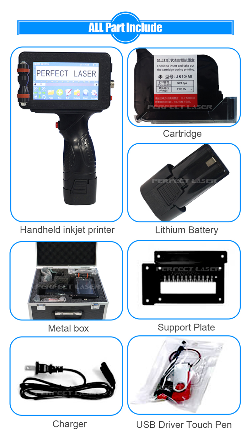 Perfect Laser small portable handheld inkjet printer marker